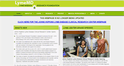 Desktop Screenshot of lymemd.org